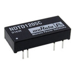 NDTD1205C, DC/DC преобразователь на плату 3Вт 12В-5В DIP24 (THI1220)