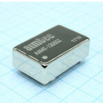 AM4T-1205SZ, DC/DC, 4Вт, вход 9:18В, выход 5В/0.8А, изоляция 1500В DC, КПД 78%, максимальная емкостн