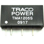 TMA 2412D, DC/DC преобразователи на печатную плату, корпус SIP6