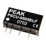 P6CU-0505ELF, Преобразователь DC/DC, на печатную плату,  1 Вт