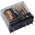 G2R224DC, Реле силовое 24В DC, 5А, 2 Form С, DPDT (=G2R-2-24VDC)