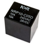 NRP10-C-05D, Реле 1FormC 5В 10A, 240В 20.3x16.6x20.2мм