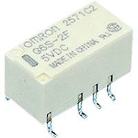 2015494482.jpg G6S-2F-TR-5DC, SMD реле 5В 2FormC 2A 9.4x7.5x15мм — изображение 1