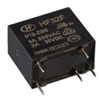 HF32F/012-ZS3, реле силовое 1 Form C 3А 12В