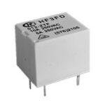 HF3FD/005-ZTF, Миниатюрное силовое реле 5VDC, 1 Form C, =  833H-1C-C 5VDC, материал контактов AgSnO2