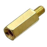 L-KLS8-DBL-M4-E7.0-L8.0+8.0-Fe-B, стойка шестигранная сталь оцинкованная М4 8мм