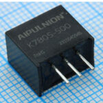 K7805-500, DC/DC, 2.5Вт, вход 6.5:36В, выход 5В/0.5А или вход 6.5:27В, выход -5В/0.4А, без гальванор