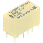 G6S-2-Y-DC5, Реле 5В 2A 2FormC 14.8x7.3x9.2мм =G6S-2-DC5
