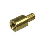 H-C0600-1200-5-03-1N1W, Стойка латунная никилерованная круглая М3 отверстие-винт, L= 6мм