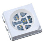 FM-T5050HRK-624N, ЧИП светодиод 5050 PLCC красный 110гр. 624нм 2100мКд