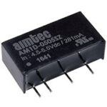 AM1D-050303DZ, DC/DC, 1Вт, вход 4.5:5.5В, выход 2x3.3В/2x0.151А, изоляция 1000В DC, КПД 75%, максима