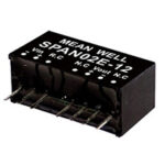 SPAN02E-03, DC-DC 1.7Вт вх 4.5-9В вых 3.3В/500мА изоляция 1500В DC SIP8 21.8х9.2х11.1мм -40...+90 С
